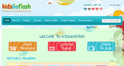 Desktop Screenshot of kidsgoflash.com