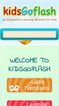 Mobile Screenshot of kidsgoflash.com